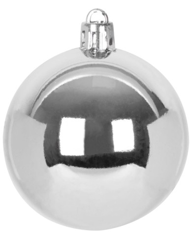 Gule MagicHome Vianoce, sada, 21 ks, 6 cm, strieborné, špic, na vianočný stromček