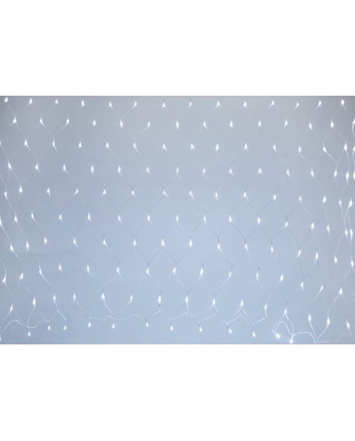 Reťaz MagicHome Vianoce MULTI CONNECT Netled, 160 LED studená biela, jednoduché svietenie, biely kábel, 230 V, 50 Hz, IP44, bez 