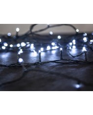 Reťaz MagicHome Vianoce Errai, 560 LED studená biela, 8 funkcií, 230 V, 50 Hz, IP44, exteriér, napájací kábel 3 m, osvetlenie, L