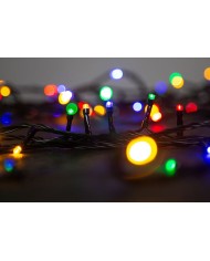 Reťaz MagicHome Vianoce MULTI CONNECT Star line, 120 LED multicolor, jednoduché svietenie, 230 V, 50 Hz, IP44, bez zdroja, exter