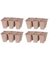 Sadbovač Strend Pro Herrison P1108, papierový, 6 priesad, bal. 4 ks