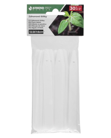 Štítok Strend Pro Gardens LA743, 12 cm, značkovací, pre rastliny a kvety, bal. 30 ks