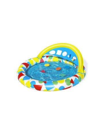 Bazénik Bestway® 52378, Splash & Learn, detský, nafukovací, s vkladaním tvarov,120x117x46 cm
