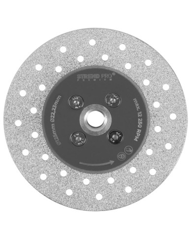 Kotúč Strend Pro Premium, 125 mm, M14, diamantový, rezný a brúsny, obojstranný