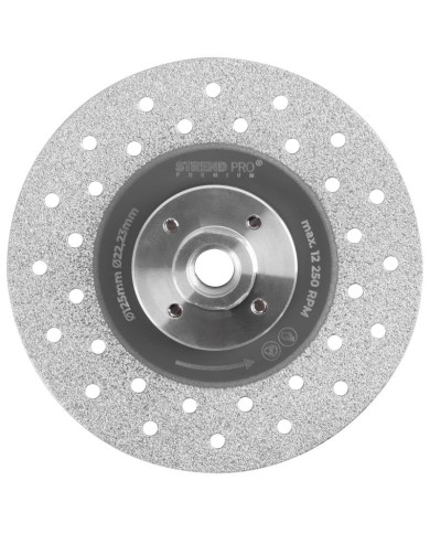 Kotúč Strend Pro Premium, 125 mm, M14, diamantový, rezný a brúsny, obojstranný