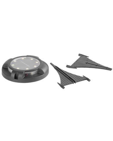 Lampa Strend Pro Strend Pro Crater, 11x14 cm, solárna, 12x SMD LED, AA, 2 ks