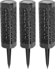 Lampa Strend Pro Kang, 31 cm, solárna, 1x LED, AAA, 3 ks