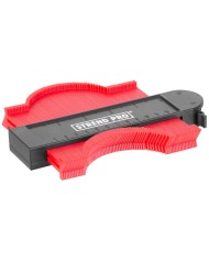 Šablóna na obkreslenie tvarov Strend Pro DG681, 125x130 mm, s uzamknutím vzoru a magnetom