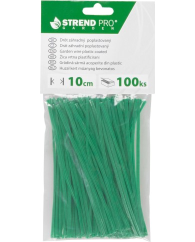 Drôt GardenTwist PVC 0,4x3 mm, L-100 mm, viazací, bal. 100 ks