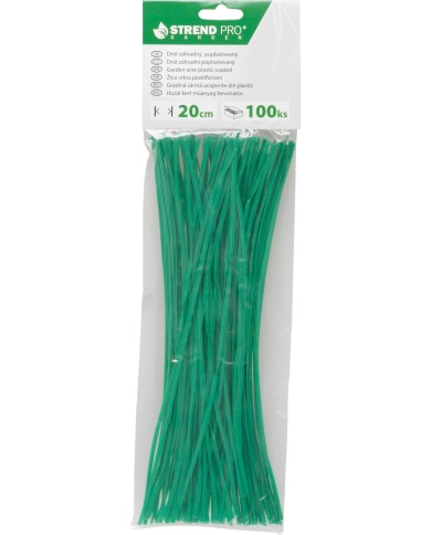 Drôt GardenTwist PVC 0,4x3 mm, L-200 mm, viazací, bal. 100 ks