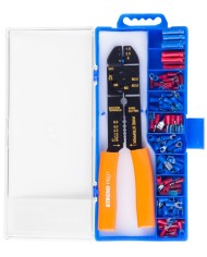 Kliešte Strend Pro AWS 302, odblankovacie + sada 100 ks elektrikárskych koncoviek