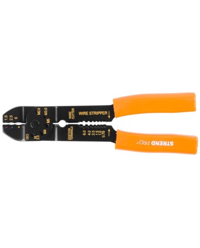 Kliešte Strend Pro AWS 302, odblankovacie + sada 100 ks elektrikárskych koncoviek