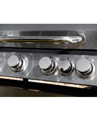 Gril Strend Pro Manresa, BBQ, plynový, 4+1 horáky