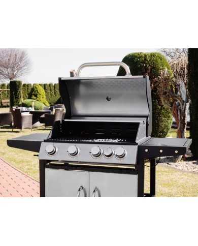 Gril Strend Pro Manresa, BBQ, plynový, 4+1 horáky