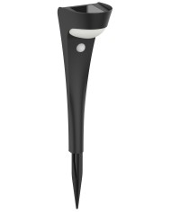 Lampa Strend Pro Garden, solárna, LED, so senzorom pohybu, 10,2x13x52,5 cm