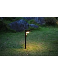 Lampa Strend Pro Garden, solárna, LED, so senzorom pohybu, 10,2x13x52,5 cm