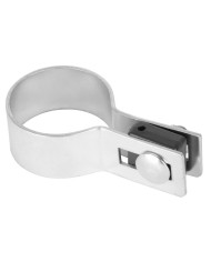 Objímka Strend Pro EUROSTANDARD, 48 mm, koncová, pozinkovaná, na okrúhly stĺpik