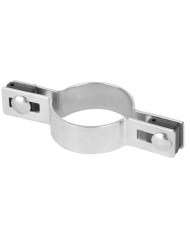 Objímka Strend Pro EUROSTANDARD, 48 mm, priebežná, pozinkovaná, na okrúhly stĺpik