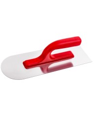 Hladítko Strend Pro Premium, REDhand, U-TYPE, plast. rúčka, zaoblené, 320x110 mm, 0,7 mm, nerez