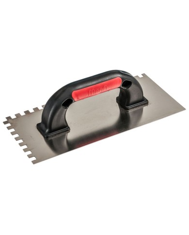 Hladítko Strend Pro Premium, EXC RED-Black, U-plast. rúčka, 270x130 mm, e6 mm, 0,7 mm, nerez