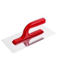 Hladítko Strend Pro Premium, REDhand, plast. rúčka, 270x130 mm, rovné, 0,7 mm, nerez