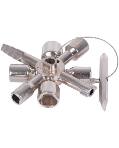 Kľúč Strend Pro UNIKEY-DB1, na rozvodné skrine, univerzálny