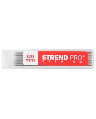 Tuha Strend Pro Premium, náhradná, pre tesársku ceruzku, značkovacia, 6 ks, čierna, 120 mm
