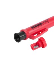 Ceruzka Strend Pro Premium, so sponou, oceľová špička, tesárska, značkovač so strúhadlom