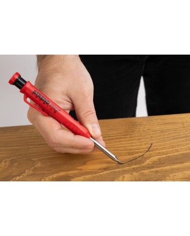 Ceruzka Strend Pro Premium, so sponou, oceľová špička, tesárska, značkovač so strúhadlom