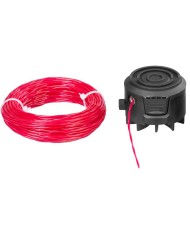 Vyžínač Worcraft CGT-S20LiST ShareSYS, 20V Li-ion, 24 cm, plus nylónová hlava a silón, bez aku