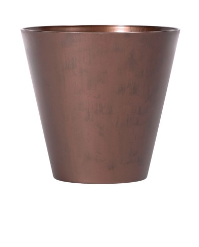 Kvetináč TUBUS Corten 400x373 mm, medený vzhľad