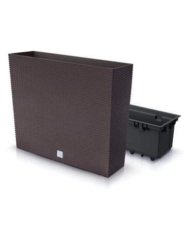 Kvetináč s vložkou RATO Case 580x180x498 mm, hnedý