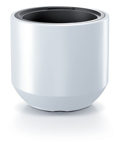 Kvetináč s vložkou HEOS 390x440 mm, biely