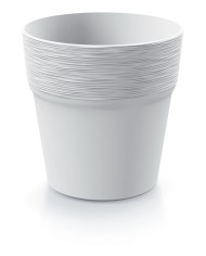 Kvetináč FURU 120x122 mm, biely