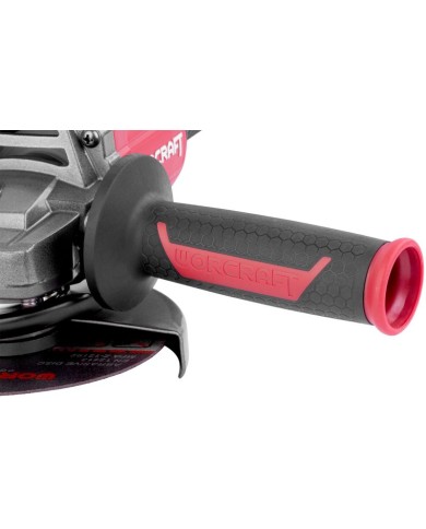 Brúska Worcraft CAG-S20LiBH ShareSYS, 125 mm, uhlová, SET v kufri, s batériou a nabíjačkou, 1x 4.0 Ah, bezuhlíková