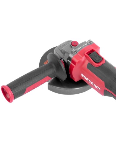 Brúska Worcraft CAG-S20LiBH ShareSYS, 125 mm, uhlová, SET v kufri, s batériou a nabíjačkou, 1x 4.0 Ah, bezuhlíková