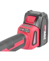 Brúska Worcraft CAG-S20LiBH ShareSYS, 125 mm, uhlová, SET v kufri, s batériou a nabíjačkou, 1x 4.0 Ah, bezuhlíková