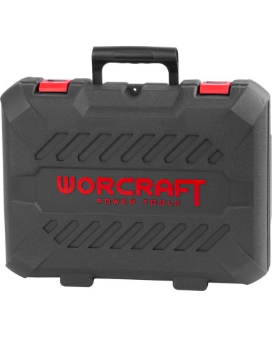 Brúska Worcraft CAG-S20LiBH ShareSYS, 125 mm, uhlová, SET v kufri, s batériou a nabíjačkou, 1x 4.0 Ah, bezuhlíková