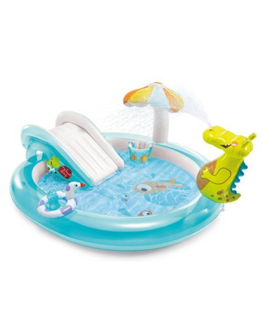 Bazénik Intex® 57165, Gator play center, detský, nafukovací, 201x170x84 cm