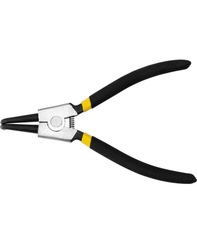 Kliešte Strend Pro P0182D 180 mm, na hriadeľ a poistné krúžky, ohnuté