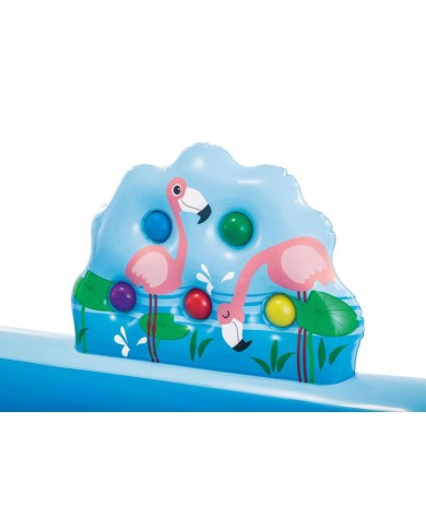 Bazén Intex® 57161, Jungle adventure play center, detský, nafukovacie detské ihrisko, 244x198x71 cm