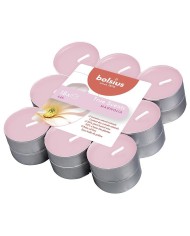 Sviečky Bolsius Tealight True Scents, čajové, vonné, magnólia, bal. 18 ks