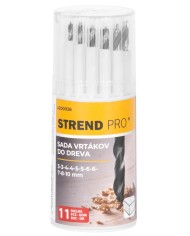 Sada vrtákov Strend Pro, do dreva, 13,3x5,4x5,4 cm, bal. 11 ks