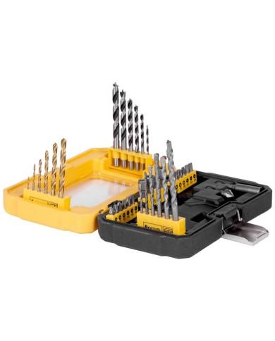 Sada vrtákov a bitov Strend Pro, v kufríku, 35 ks + držiak bitov