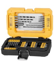 Sada vrtákov a bitov Strend Pro, Cr-V, v kufríku, 41 ks + držiak bitov