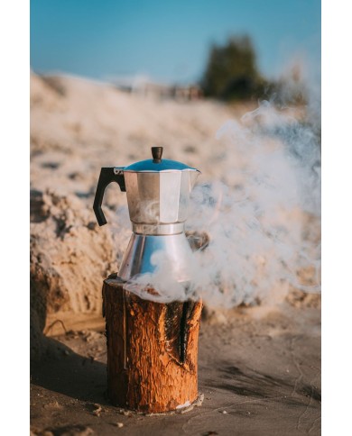 Švédsky oheň Strend Pro WOODSON, prenosné ohnisko, prírodný varič, poleno na varenie, kempovanie, táborák, 1 hod