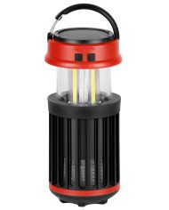 Lampa Strend Pro, proti hmyzu a komárom, kempingová, solárna, USB, UV+biela LED, 15x8,60 cm