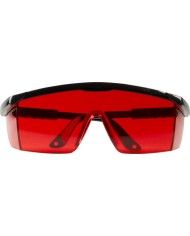 Okuliare Safetyco B507, červené, ochranné, nastaviteľné