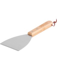 Obracač Strend Pro Grill, so škrabkou, bambusová rúčka, 26x10x1,8 cm, potravinárska stierka