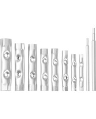 Sada trubkových kľúčov Strend Pro WT3008, 10 dielna, 6-22 mm